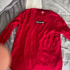 Hollister Red Long Sleeve